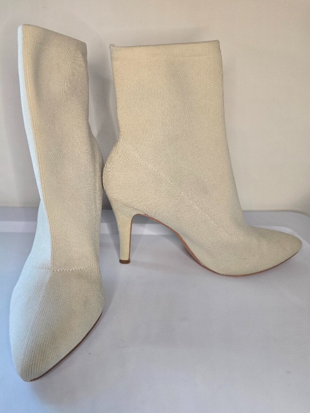 Cushionaire Gipsee Knit Dress Bootie - Bone - Picture 2 of 7